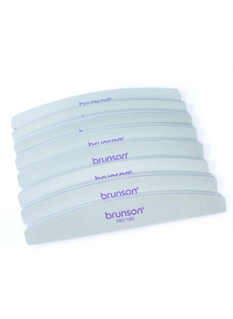 brunson Brunson 3Way Nail Shine Buffers Grit 180x180 8pcs  - Image 4
