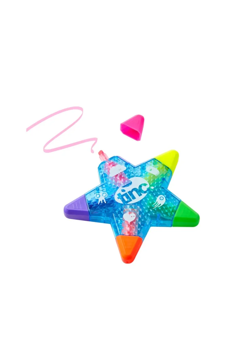 تينك Multicolour Star Highlighter Set
