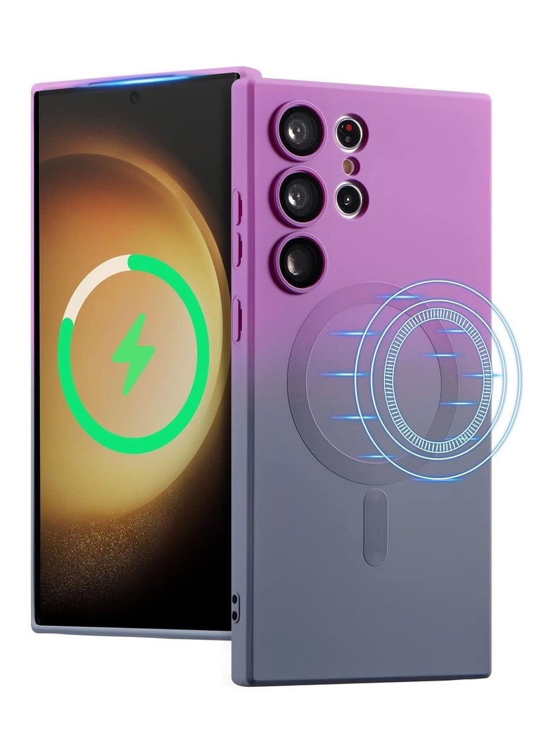 general Samsung Galaxy S24 Ultra Case - Removable Silicone Case - Bumper Scratch and Shock Resistant - Full Camera Protective Film - Multi-color Magnetic Wireless Case - Image 1