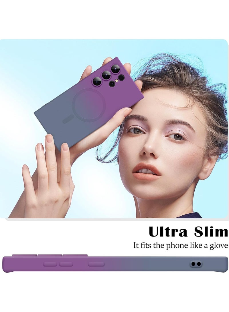 general Samsung Galaxy S24 Ultra Case - Removable Silicone Case - Bumper Scratch and Shock Resistant - Full Camera Protective Film - Multi-color Magnetic Wireless Case - Image 5