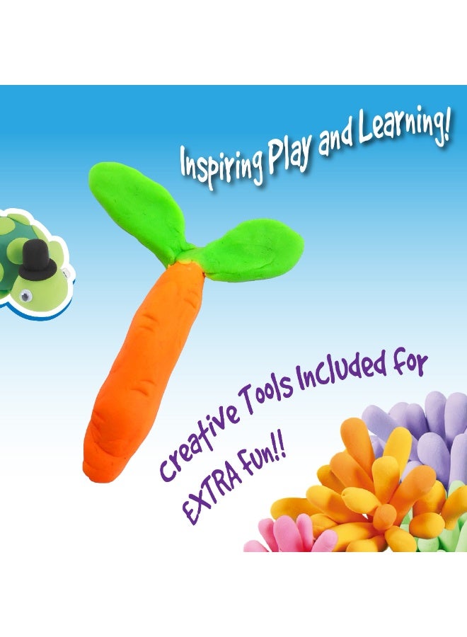 ام اند جي صلصال اطفال 12 قطعه متعدد الالوان - Image 4