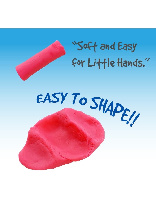 ام اند جي صلصال اطفال 12 قطعه متعدد الالوان - Image 5