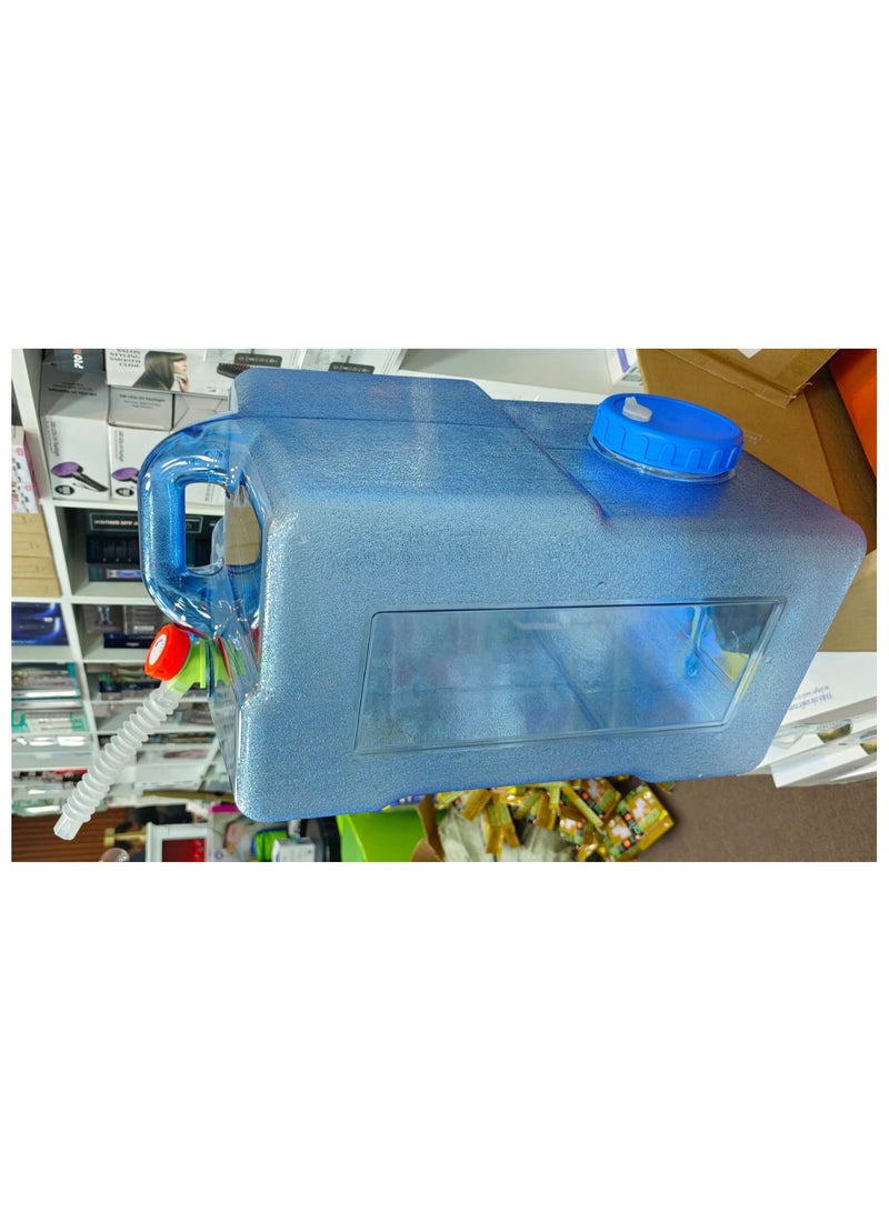 Portable 25L Camping Water Container With Tap  For Outdoor Camping Fishing Party Van