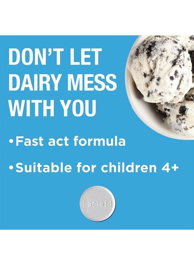 لاكتيد مكملات إنزيم اللاكتيز سريع المفعول، 60 قرصًا قابلًا للمضغ - Image 3