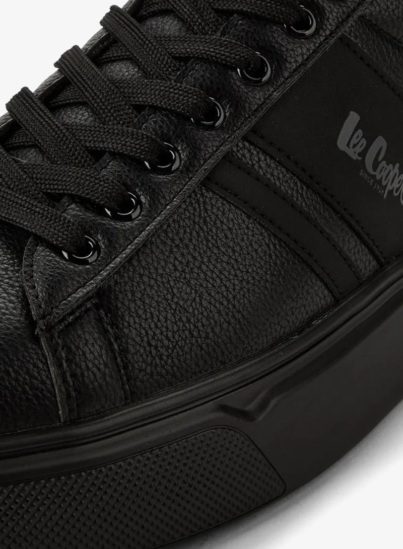 Lee Cooper BLACK Men Lace-Up Ankle Sneakers for Men | Best Price UAE