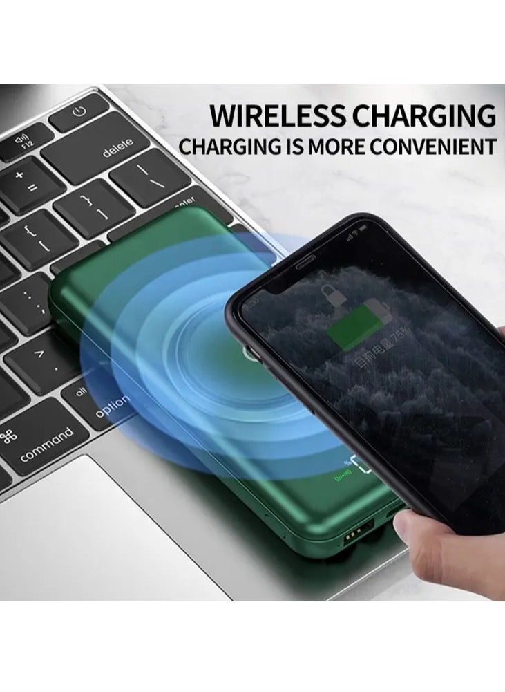 GULFLINK Large Capacity Portable Fast Charger Power Bank With Led Display Built in Cable 20000mah  - Image 4