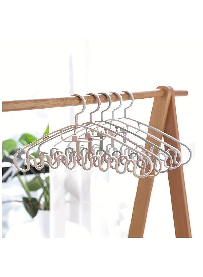1Pcs Wave Shaped Clothes Hanger Bedroom Accessories for Closet Organizers And Storage Home Organization And Storage Supplies - Image 3
