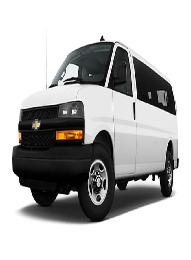 Generic car Cover 2 Layers for Chevrolet Express 3500 LS Extended Passenger Van 2025  Waterproof, UV, Dustproof, Outdoor Convertible Cover (Two years warranty)  - Image 1