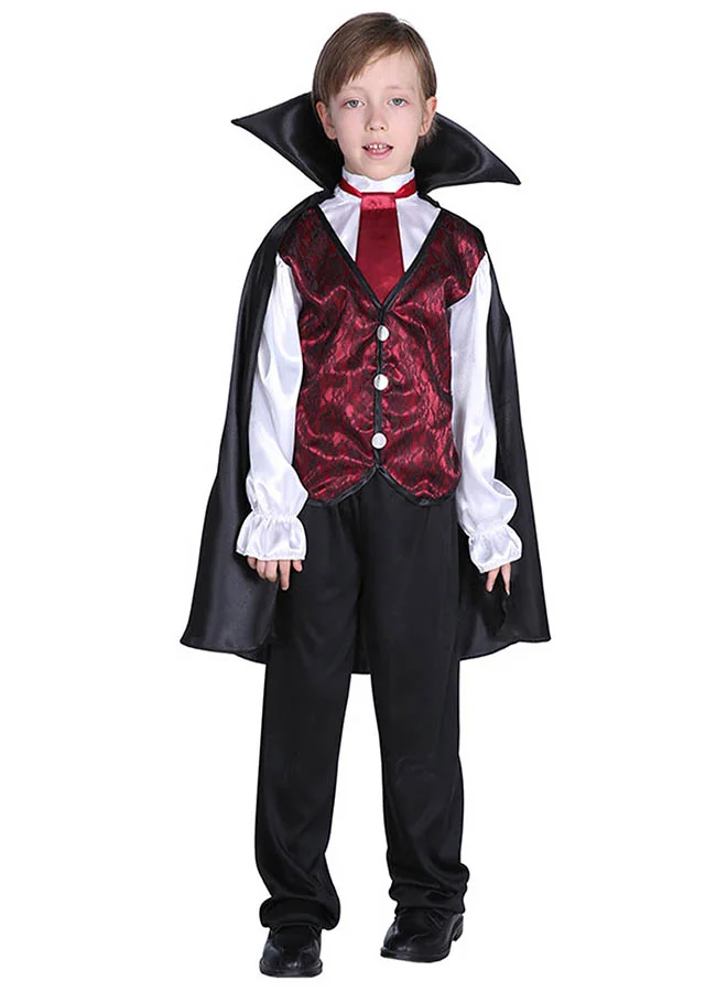 Little Surprise Box,Bloodsuck Vampire ,Kids Halloween Costume Fancy Dress Up-4-6Y