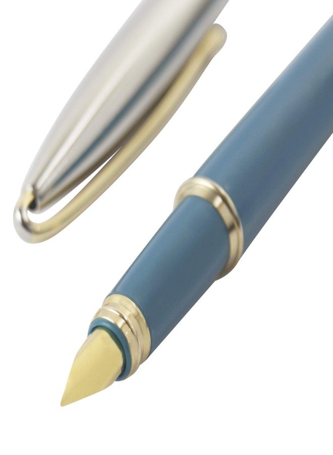 Camlin Kokuyo Trinity Fountain Pen with 3-in-1 Mechanism (Color may vary) (Pack of 2) - Image 2