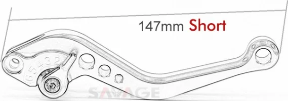 Savage Yamaha Mt 25 Mt 03 Yzf-R3 R25 2015-2017 Brake Clutch Levers Adjustable