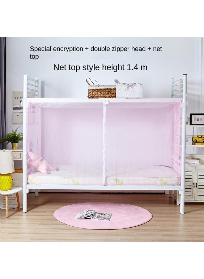 Bluejw M3AO New Encrypted Student Dormitory Mosquito Net Single 0.9m Upper And Lower Bunk 1.2 Bed Household High And Low Double 1.5 M - Image 1