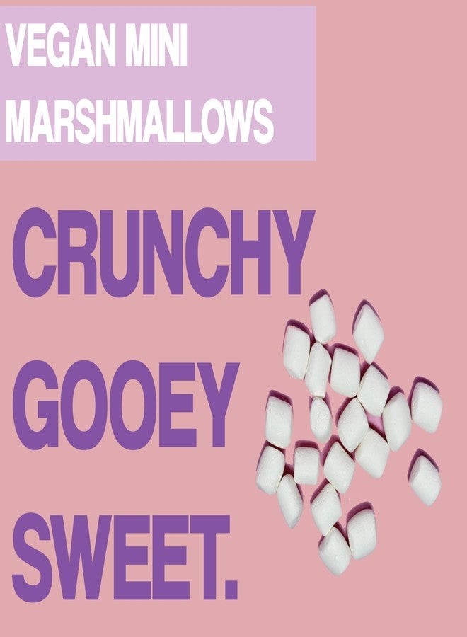 crait Vegan Marshmallows, Freeze Dried Mini Marshmallows, Vegan Snacks, 2.5 Ounce - Image 2