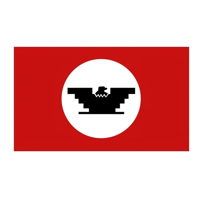 MHDStickerCo Huelga United Farmers Flag Cesar Chavez Mexican 45x27 Vinyl Decal Sticker - Image 1