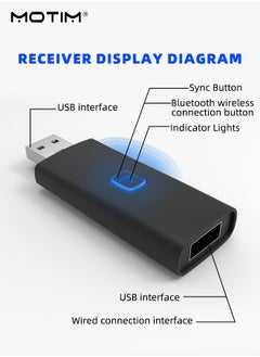 PS5 XBOX ONE Switch Pro Controllers to PS4 PC Switch Android Cotronllers, Bluetooth Wireless Converter Cross Compatibility Adapter - pzsku/Z389F82F214DCED098181Z/45/_/1732931239/55b484d5-842a-4a9a-80ac-a7b9d1158e95