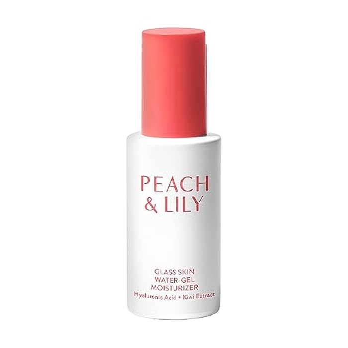 Peach & Lily - Glass Skin Water-Gel Moisturizer (1.69 ounces) - Hyaluronic Acid - Face Moisturizer - Lightweight & Oil Free - Chamomile, Kiwi, & Peach - Self Care - Vegan, Cruelty Free - Korean Beauty - Image 1