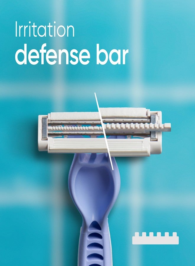 Venus شفرات حلاقة جيليت فينوس النسائية القابلة للتصرف لشعر العانة والبشرة، شفرات البيكيني للنساء، 6 قطع - Image 4