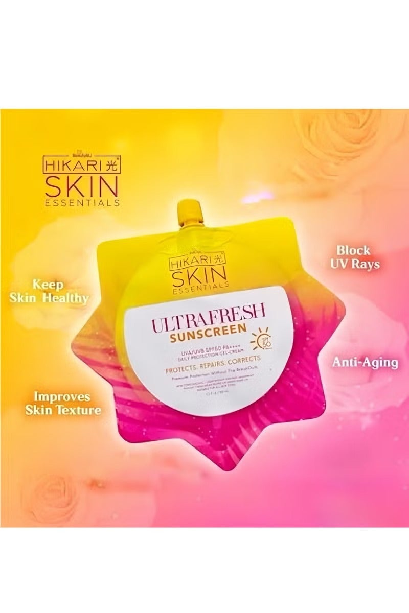 Hikari Ultra White Sunscreen 50ml – SPF50 PA - Image 1