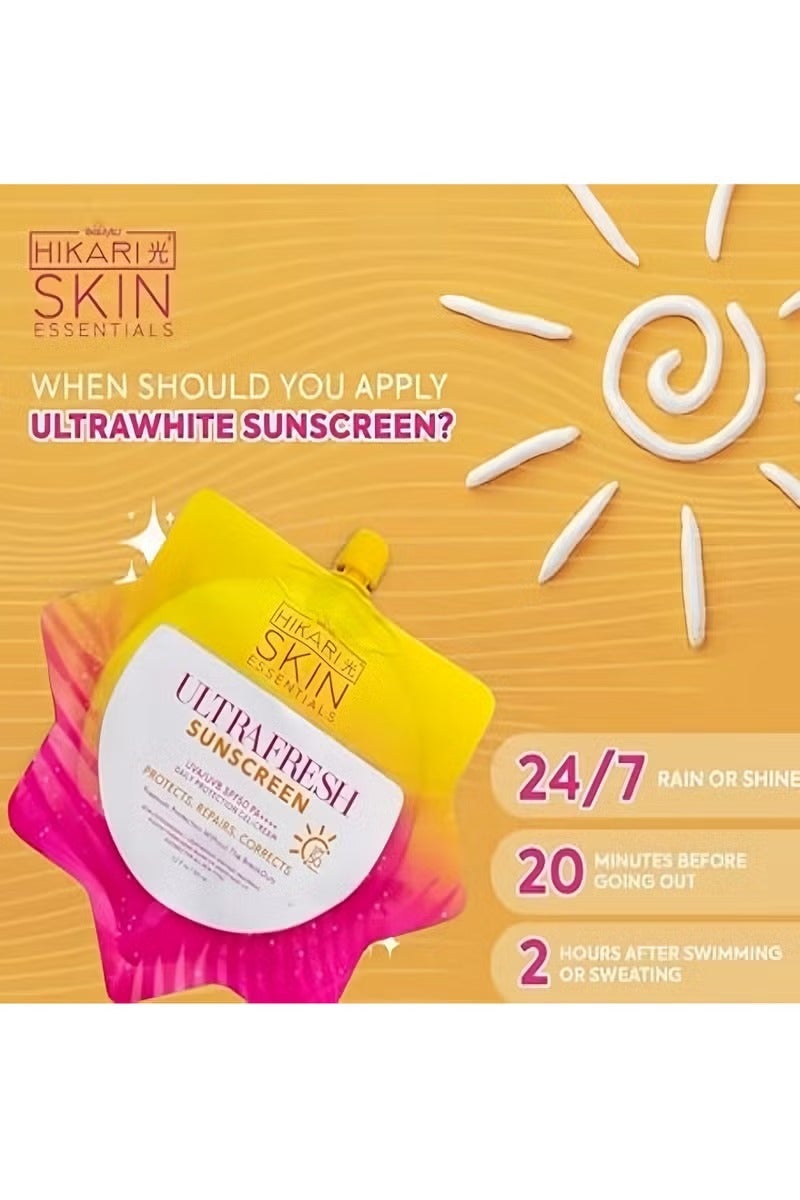 Hikari Ultra White Sunscreen 50ml – SPF50 PA - Image 2