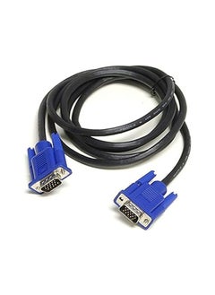 erorex VGA to VGA Video Cable 1.5m / 5ft for Computer PC Laptop to Monitor Screen Projector with VGA Plug Port  - Image 1