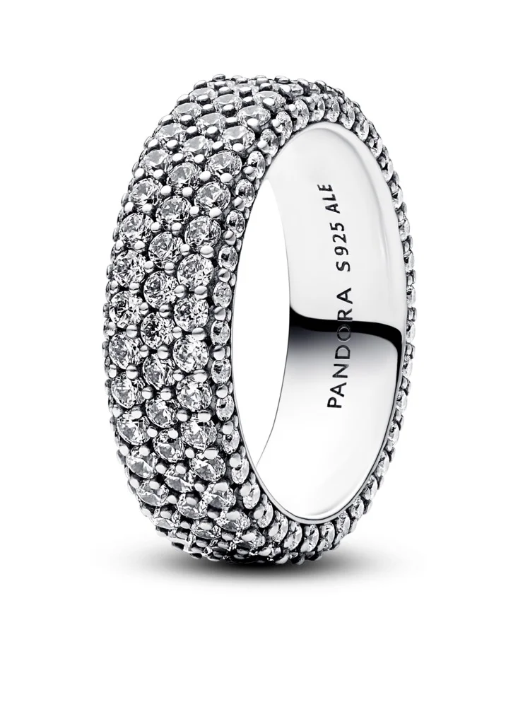 باندورا Pandora Timeless Pavé Triple-row Ring