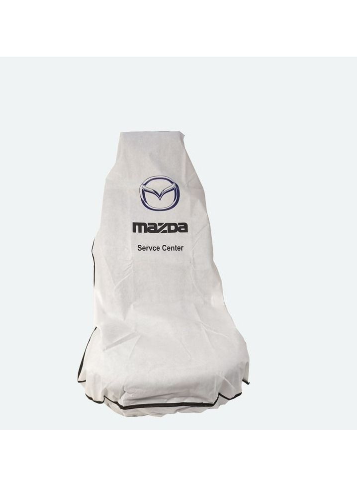 MAZDA Service Centre Seat Cover Universal Car Seat Dust Dirt Protection Cover Extra Protection For Your Seat 2 Pieces Set - Image 3