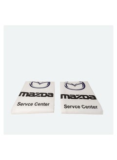 mazda MAZDA Service Centre Seat Cover Universal Car Seat Dust Dirt Protection Cover Extra Protection For Your Seat 2 Pieces Set  - Image 2