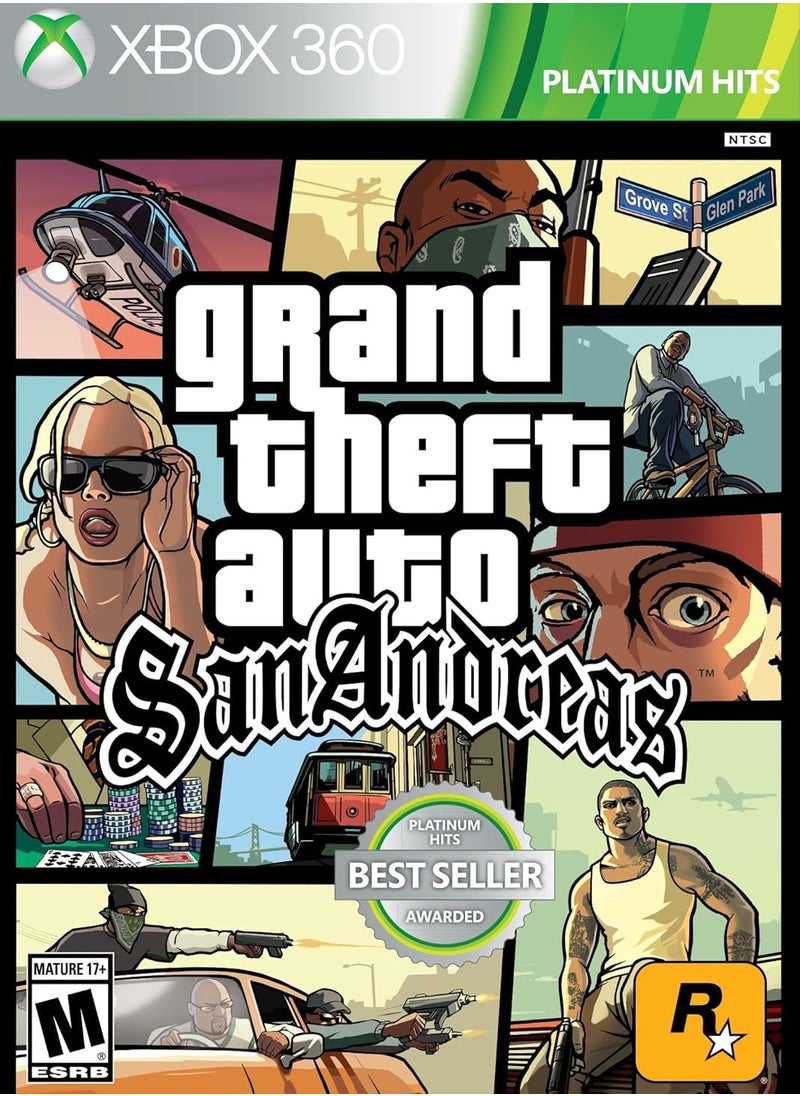 Games Grand Theft Auto: San Andreas - (XBOX 360) 