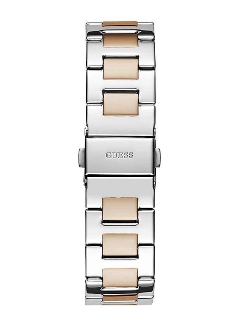 Guess Women's Watch 2-Tone Case Rose Gold Dial Quartz GW0777L3 - Image 2