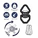 Digtichnny Swivel Hook for Swing Safety Swing Swivel with 2 Carabiners Rotational Device Swing Spinner for Web Tree Tire Rope Swing Aerial Dance Childrens Swing Hanging Hammock - Image 4