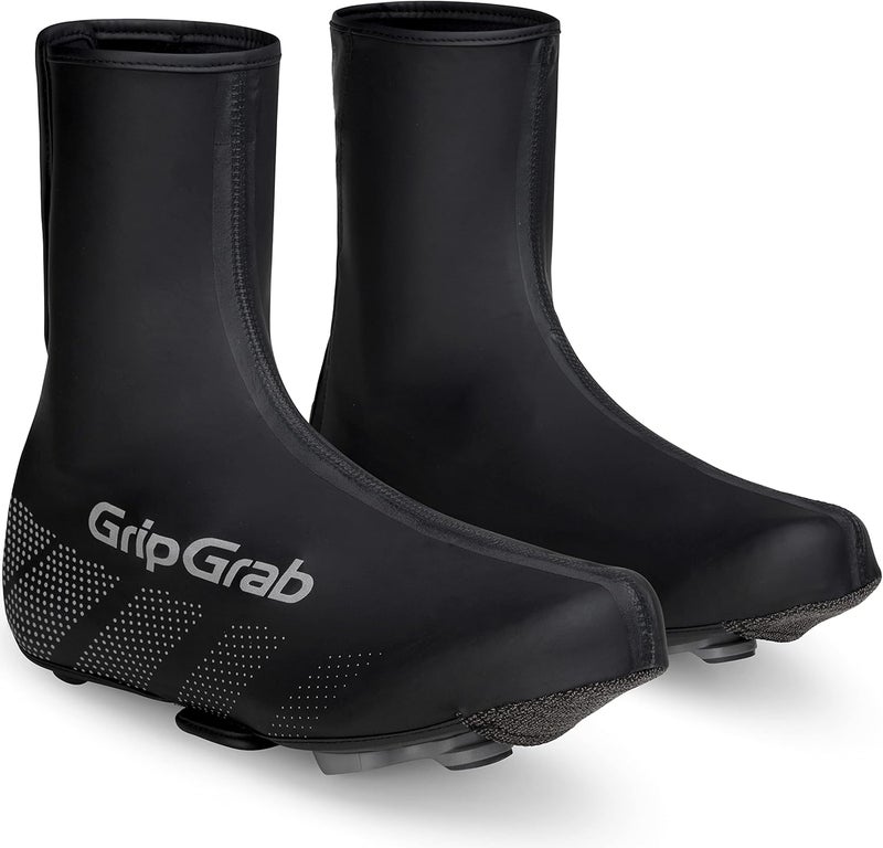 GripGrab Ride Waterproof Road Bike Cycling Overshoes Thin Windproof Adjustable Bicycle Rain Protection Shoe Covers - Image 1