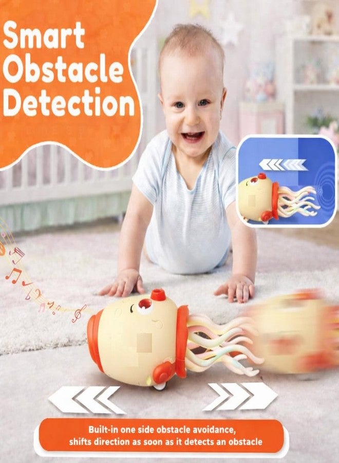 Brand Conquer Rechargeable Dancing Octopus Baby Toy with Music & LED Lights – Crawling, Walking & Tummy Time Interactive Toy for Infants | Moving Musical Gift for 1 2 3 Year Old Boys & Girls (Green) - Image 4