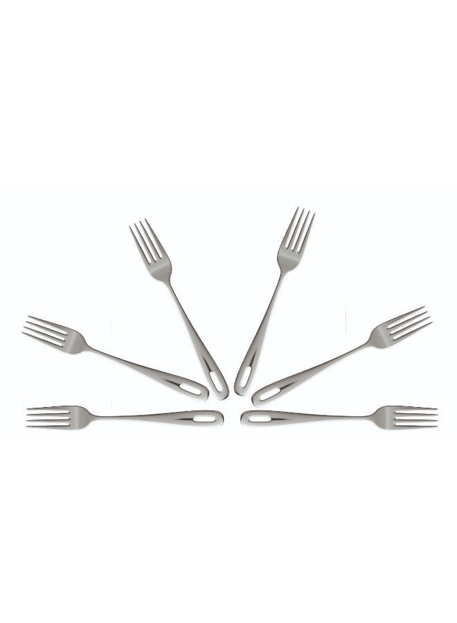 ايست من نون طقم أدوات مائدة من الفولاذ المقاوم للصدأ، ٢٤ قطعة، مع حامل فولاذي، لـ ٦ أشخاص، طقم أدوات مائدة فضية مع سكين، شوكة، ملعقة طعام، وملعقة حلوى. أدوات مائدة أنيقة للاستخدام اليومي، بلمسة نهائية عاكسة. آمنة للاستخدام في غسالة الأطباق - Image 3