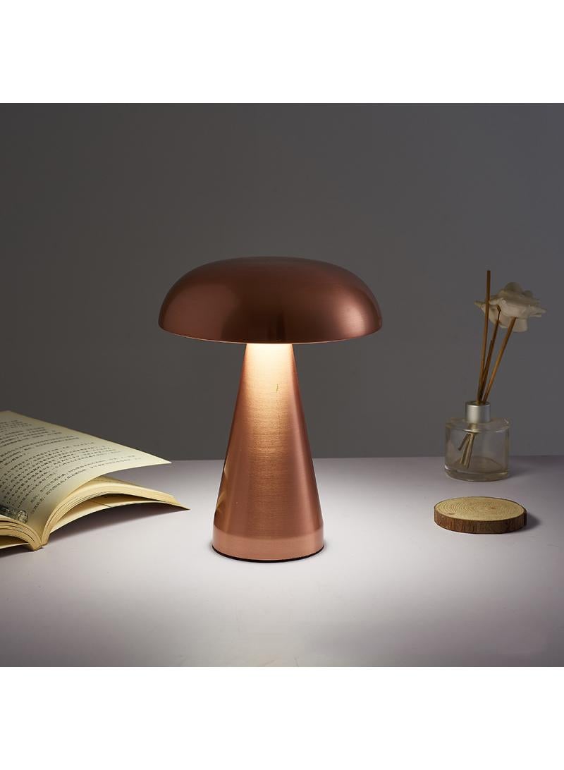 USB charging mushroom lamp bedside lamp creative small night lamp atmosphere lamp restaurant table lamp - Image 3