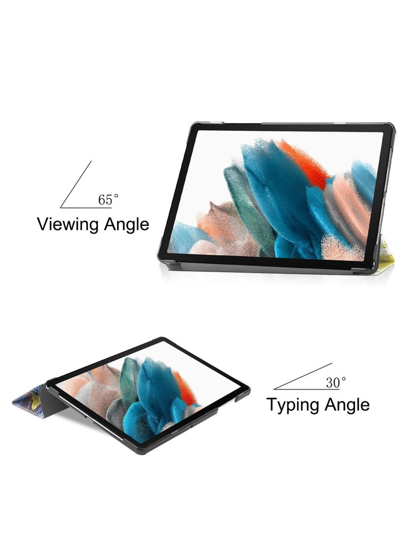 Case for Samsung Galaxy Tab A9 Plus 11" Tablet Ultra Slim Lightweight Stand Cover Case Premium Quality PU Leather Case Cover - Graffiti - Image 5