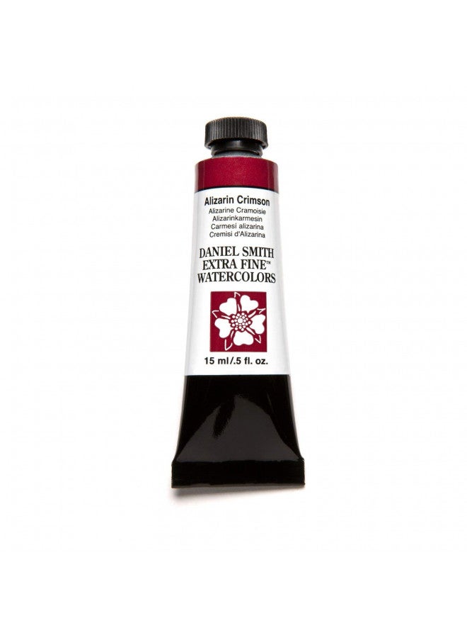 DANIEL SMITH Extra Fine Watercolor 15ml Paint Tube, Alizarin Crimson (284600004), 0.5 Fl Oz (Pack of 1) - Image 4