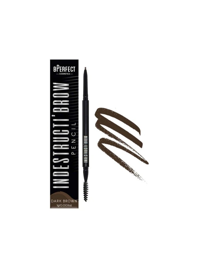 بي بيرفيكت قلم حواجب بي بيرفكت إنديستراكتي - قلم فائق الدقة بني غامق 10 غرام - Image 3