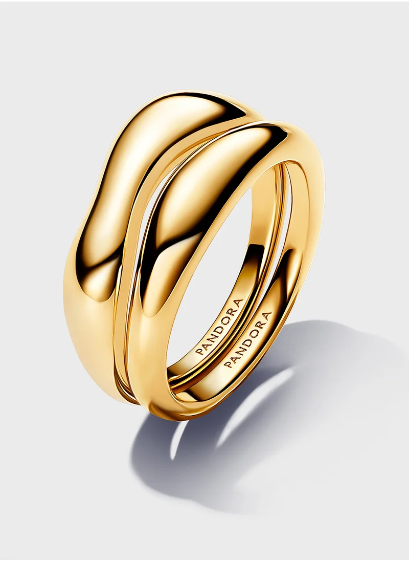 باندورا Gold Plated Ring