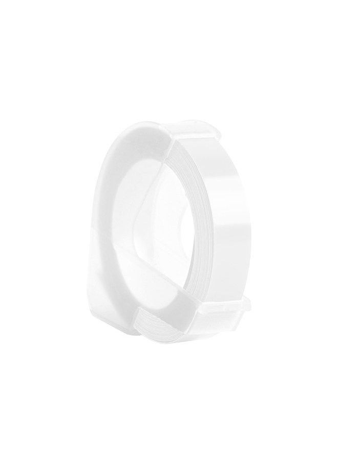 Generic 3D Plastic Embossing Label Tape Refill for DYMO 12965 1610 Label Maker with 3/8 Inch * 9.8 feet, 1 Roll Transparent  - Image 1