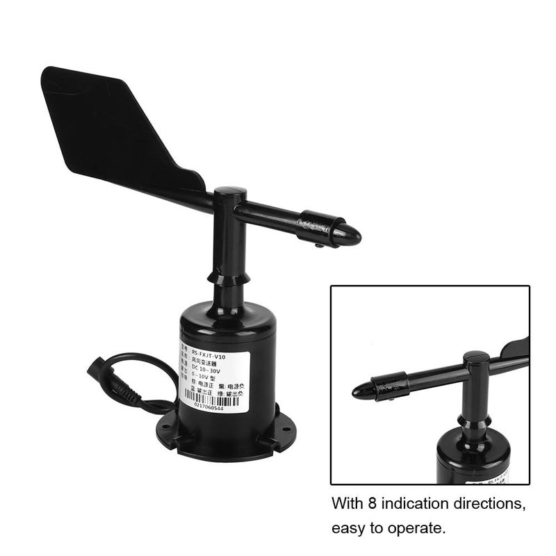 Polycarbonate Wind Direction Sensor 8 Directions 0 10V Anemometer for Weather Station Greenhouse - Image 4