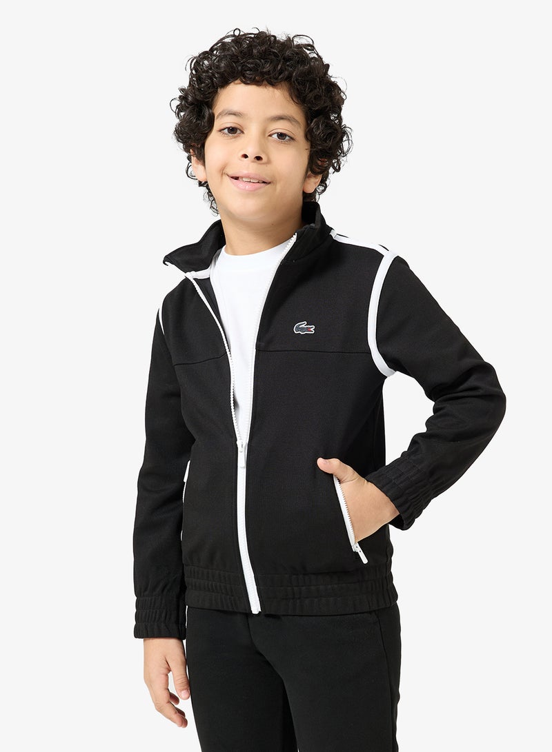 لاكوست جاكيت باركا بشعار للأطفال - Image 1