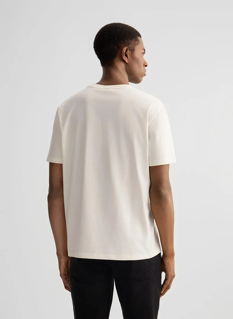 Liu Jo White T-Shirt with Logo