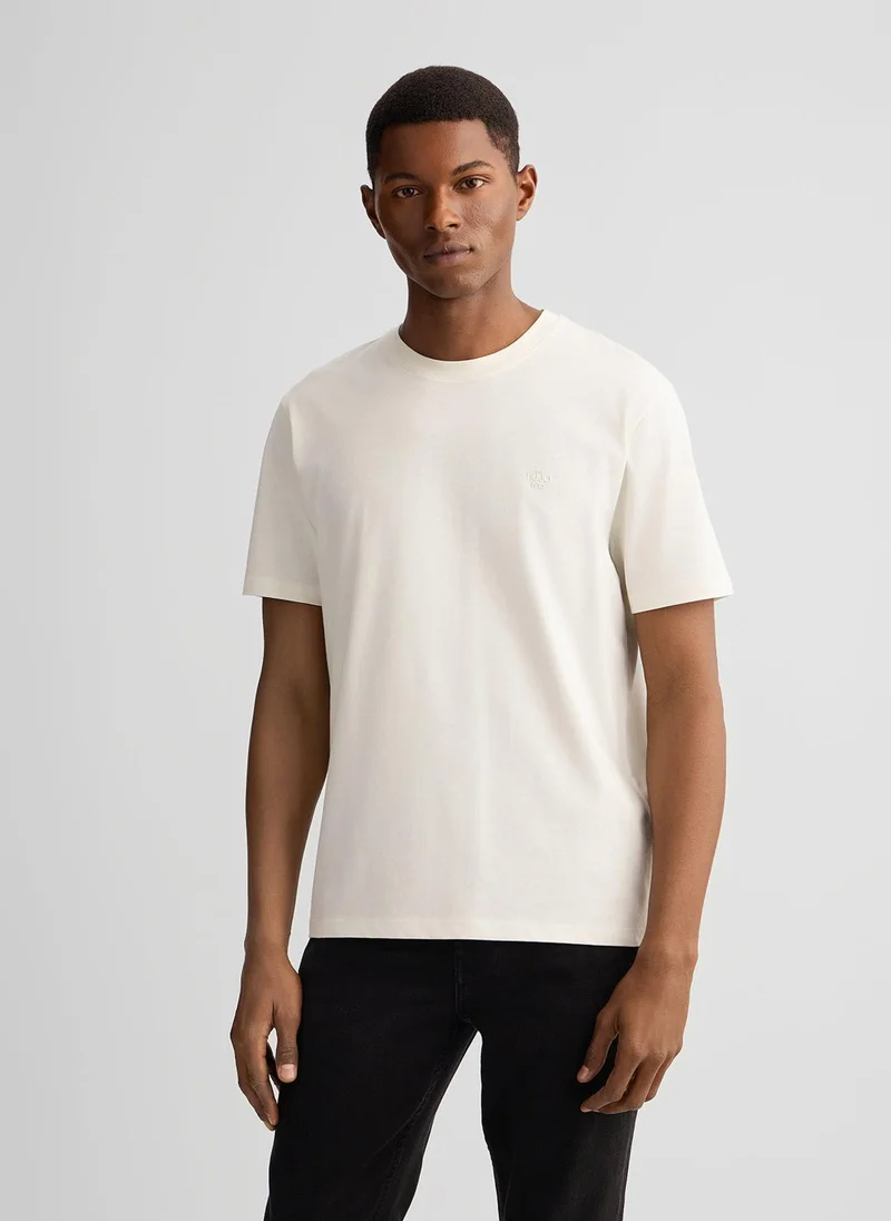Liu Jo White T-Shirt with Logo