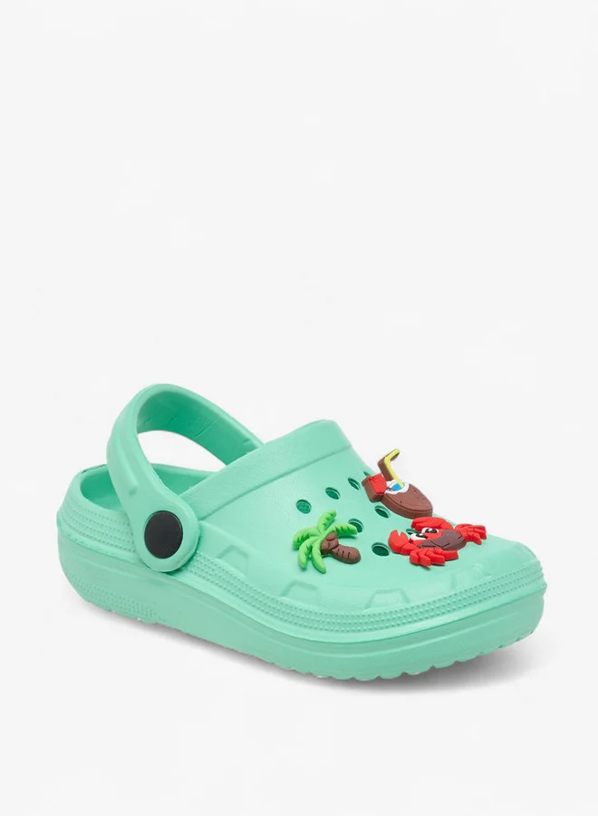 LBL by Shoexpress Boys Beach Accent Clogs with Backstrap