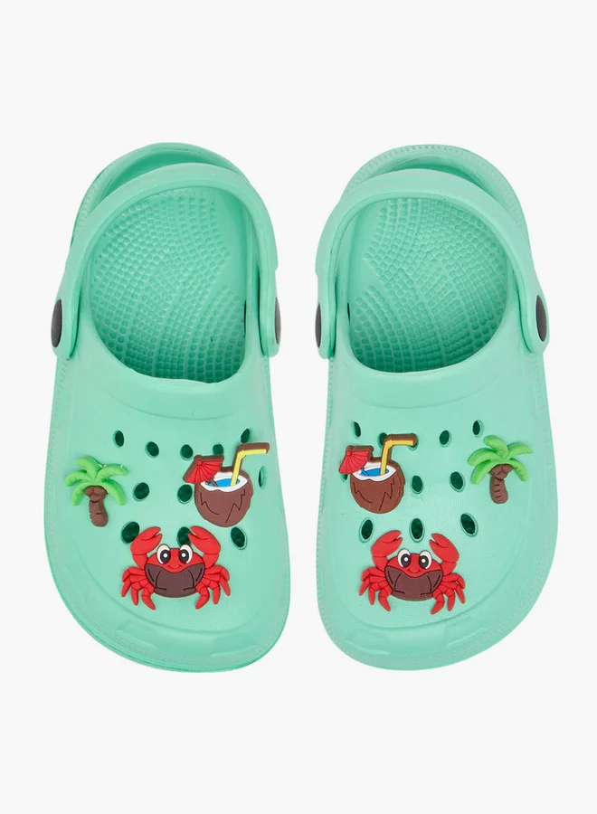 LBL by Shoexpress Boys Beach Accent Clogs with Backstrap