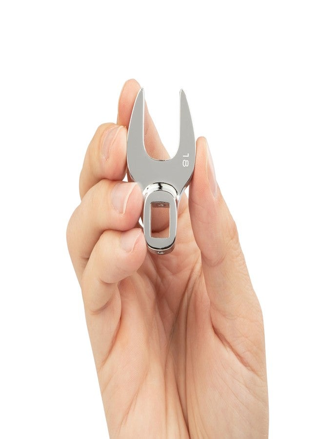 TEKTON 3/8 Inch Drive x 18 mm Crowfoot Wrench | WCF14018 | Made in USA - Image 3