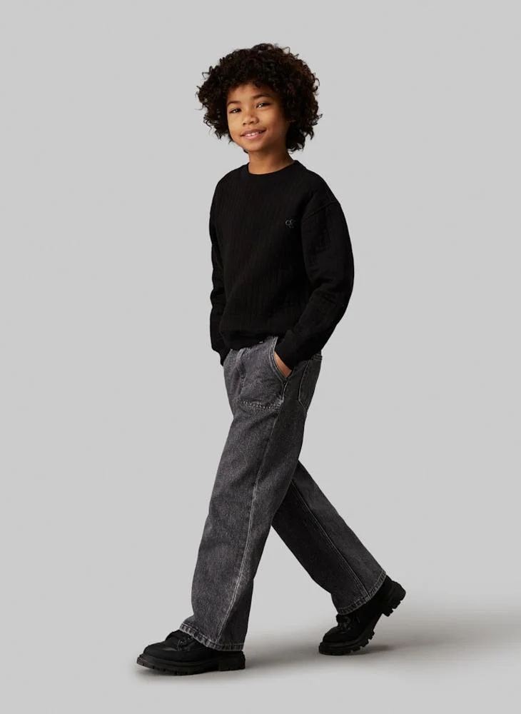 Calvin Klein Jeans Kids Quilted Sweatshirt