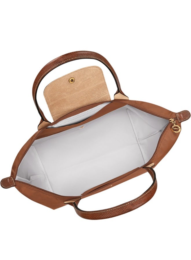 Longchamp Le Pliage Large Foldable Tote Bag, Cognac Brown - Image 3