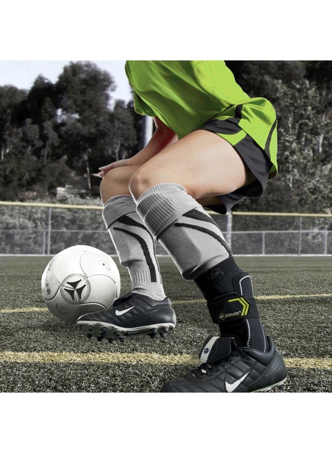 DonJoy Performance Bionic Ankle Support Brace: Right Foot, Black, X-Large - Image 3
