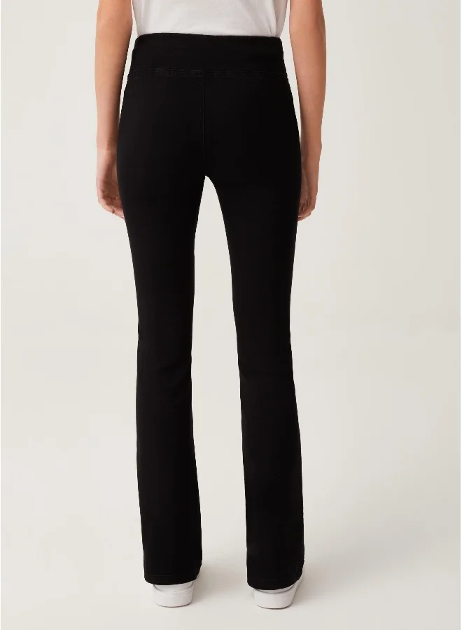 Ovs OVS Womens Straight Jeans - Black